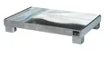 Auffangwanne 1300x800x205mm 84 Liter Typ AW60 ohne Gitterrost AW 60-3 feuerverzi