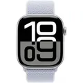 Apple Watch 10 46mm GPS+4G Alu Sport Loop silber/blaue wolke