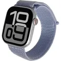  neuwertig - Apple  Watch Series 10 - GPS + Cellular - 46 mm - Silber Aluminium - Sportloop B...