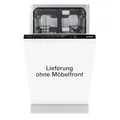Gorenje GV583C10 Vollintegrierbarer Geschirrspüler, 45cm, 10 Maßgedecker, TotalDry automatische Türöffnung, ExtraHygiene, vollständiger Überlaufschutz, Spültemperatur bis 65°C