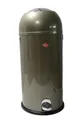 Wesco Kickmaster Maxi 40 L Mülleimer in  Neusilber eingebauter Dämpfer,mit Delle