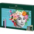 Faber-Castell Buntstifte Polychromos & Pitt Graphite Matt, farbig sortiert, inkl. Zubehör, 17 Stück