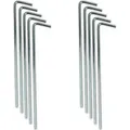 Zeltheringe Zelthaken 17cm Erdnägel Stahl Erdanker Metall Zeltbefestigung Camping Bodenanker Zelt Anker