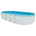 Steinbach Stahlwand Swimming Pool Set "Highline",weiß,640 x 366 x 132 cm