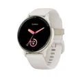 Garmin Vivoactive 5 Smartwatch 11 Tage Akku 5 ATM Wasserfest Weiß Gold