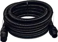 Güde 94115 Saugschlauch GSS 7 (Spiral-Ansaugschlauch mit Fußventil und 1" Anschluss, Pumpen-Zubehör, 7 m)