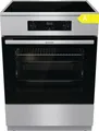 Gorenje Induktionsherd GEIT6C60XPG 60cm Edelstahl 71L A Touch Control