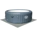 Bestway - Flowclear Pool-bodenschutzfliesen Xl-pack 9 Stück Á 50 X 50 Cm Grau Ideal Um Schutz Des Poolbodens Und Des Rasens