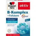 Queisser Pharma GmbH & Co. KG DOPPELHERZ B-Komplex+Folsäure Tabletten 45 St.