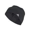adidas Unisex Climawarm Beanie Hat, Black/Reflective Silver, S-M