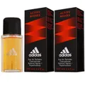 Adidas Active Bodies Concentrate 2 x 100 ml Eau de Toilette EDT Set Herrenduft