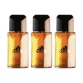 3 x 100 ml Adidas Active Bodies Concentrate  Eau de Toilette EDT Set Herrenduft