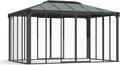 Palram - Canopia Aluminium Kaltwintergarten Ledro 4300 Anthrazit 430x296x275 cm