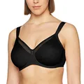 Triumph Damen Minimizer-BH True Shape Sensation W01, mit Bügel, ohne Polsterung, Verstellbare Träger, 80H, Schwarz
