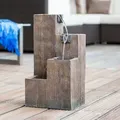 Heissner Terrassenbrunnen Stufenbrunnen Led