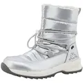 Kappa Laiza Winterboots Winterschuhe, Winterstiefel, Snowboots, gefüttert, wasserdicht silberfarben 38 EU