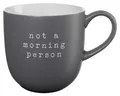 ASA Selection Hey! Kaffeetasse Tasse Kaffee New Bone China Grau Weiß 350 ml