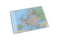 Läufer Schreibtischunterlage Läufer Schreibunterlage Europa, 400 x 530 mm