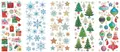 Folia Sticker Weihnachten, 153 Stück