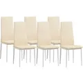 Albatros Esszimmerstühle MILANO 6er Set Beige