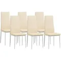 Albatros Stuhl, Beige, Kunststoff, 42x98x43 cm, Esszimmer, Stühle, Esszimmerstühle, Vierfußstühle
