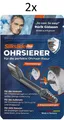 2x SILKSLIDE PRO OHRSIERER  OHRHAAR-RASUR TRIMMERKLINGE *NEU*