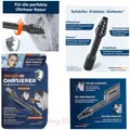 2x SILKSLIDE PRO Ohrsierer für Außen & Innenohr Ohrhaar Trimmer Ohrhaarschneider