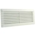 Marley - Lüftungsgitter 279 X 104 Mm, Für Hohlwände, Weiß Lüftungsgitter