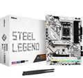 ASRock B650 Steel Legend WiFi - Motherboard - ATX - Socket AM5 - AMD B650 Chipsatz - USB-C 3.2 Gen 2x2, USB 3.2 Gen 2, USB-C 3.2 Gen 1, USB 3.2 Gen 1 - 2.5 Gigabit LAN, Wi-Fi, Bluetooth - Onboard-Grafik (CPU erforderlich)