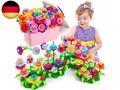 Fivejoy Blumengarten Spielzeug ab 3 Jahre Mädchen | Montessori Spielzeug Blumen