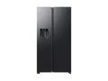 SAMSUNG RS80F65KDFEF RS80F Side-by-Side (635 l, D, 1784 mm hoch, Premium Black Steel)