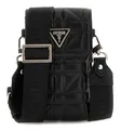 GUESS Latona Flap Chit Chat Phone Bag Black