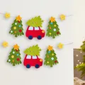 Bastelset - Erstes Fädeln Filzgirlande Weihnachtsfahrt | Deutsch | 2025