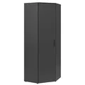 Eckschrank - anthrazit - Breite 101 cm Kleiderschrank Schrank