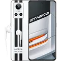 realme GT neo 3 80 W - 8+256GB 5G Smartphone ohne Vertragy,MediaTek Dimensity 8100 Prozessor, SuperDart-Aufladung,120 Hz Super OLED Display,Dual SIM,NFC,Sprint White