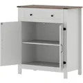 Costway Sideboard mit 1 Schublade & Verstellbarem Regal 80 x 40 x 92 cm