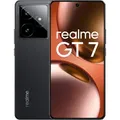 REALME Smartphone "GT 7 256GB", A (A-G), icesense schwarz, 256 GB, Mobiltelefone