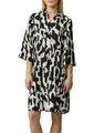 s.Oliver Blusenkleid, mit All-Over Print, Gr. 42 - N-Gr, BLACK AOP N-Gr
