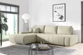 MEBLITO Ecksofa Eckcouch Bonari L Form Sofa mit Schlaffunktion Bettkästen Couch Sofagarnitur Links Monolith 02