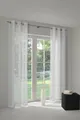 Wirth Vorhang Theresa (1 St), Ösen, halbtransparent, Store