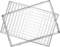 ACO Gitterrost mit Zarge verzinkt Stahl Maschenweite 30x10mm 60 x 40 cm Höhe:2cm