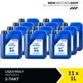 Liqui Moly 2-Takt-Motoröl API TC JASO FC Motorradöl 11x1 Liter = 11 Liter