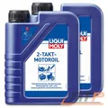 2 L LITER LIQUI MOLY 2-TAKT-MOTORÖL MOTOR-ÖL MOTOREN-ÖL FÜR MOTORRAD