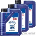 3x1L LIQUI MOLY MOTORÖL 2-TAKT TEILSYNTHETISCH passend für API TC JASO FC