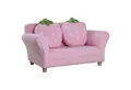 HOMCOM Sofa Kinder Erdbeersofa