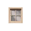Dreh-/ Kippfenster aus Echtglas 38/40mm Saunafenster Gartenhausfenster