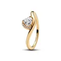 Pandora Timeless Welliges Herz Ring 163660C01-54