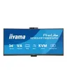 iiyama ProLite LED-Monitor Curved 86,4 cm 34 Zoll 3440 x 1440 UWQHD @ 120 Hz VA 300 cd/m² 3000:1 0,4 ms 2xHDMI DisplayPort USB-C Lautsprecher mattschwarz (XCB3497WQSNPH-B1)
