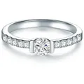 Trilani Ring aus Sterling Silber in mit Zirkonia 50 Damen 