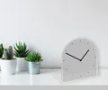 queence Tischuhr Helene Tisch, Uhr, modern, geräuschlos